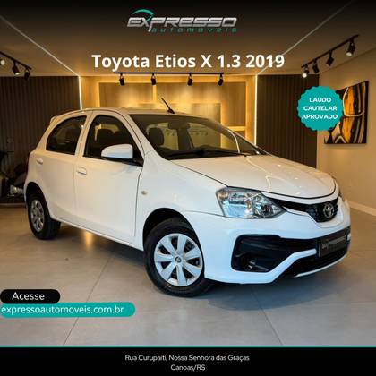 TOYOTA ETIOS 1.3 X 16V FLEX 4P MANUAL